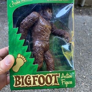 New In Box Archie McPhee Bigfoot Action Figure